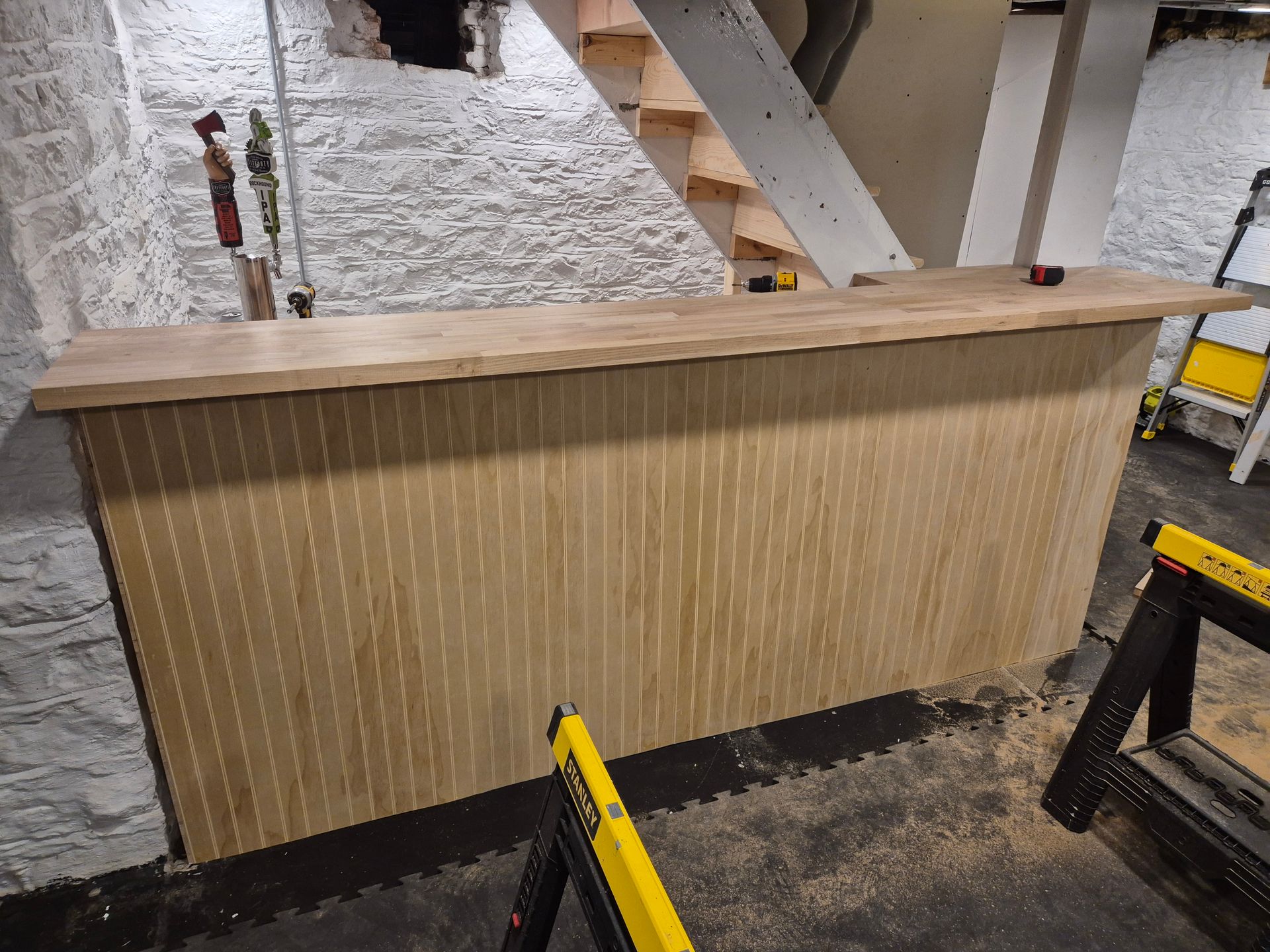 Bar custom build by TB Home Services