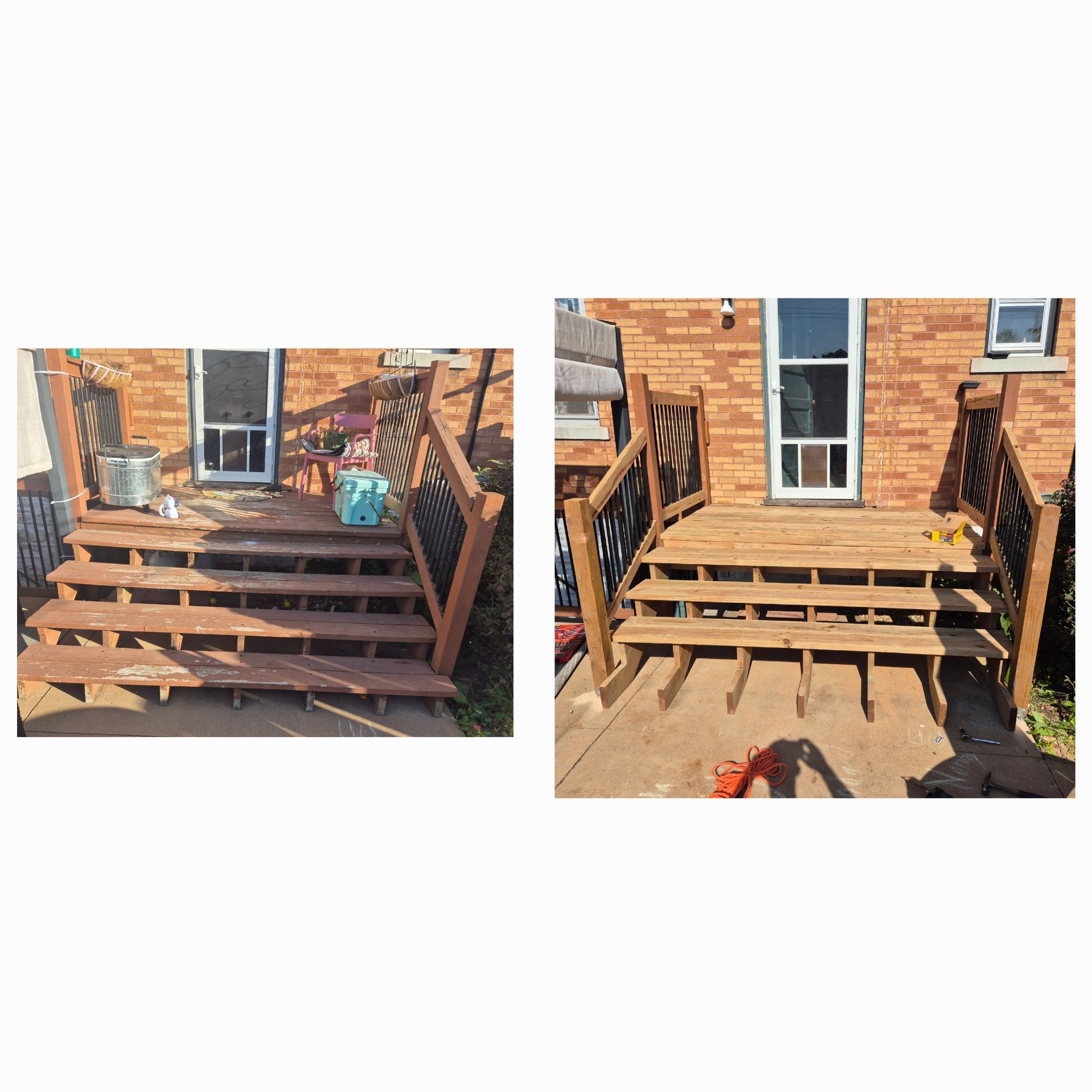 Patio remodel by TB Home Services