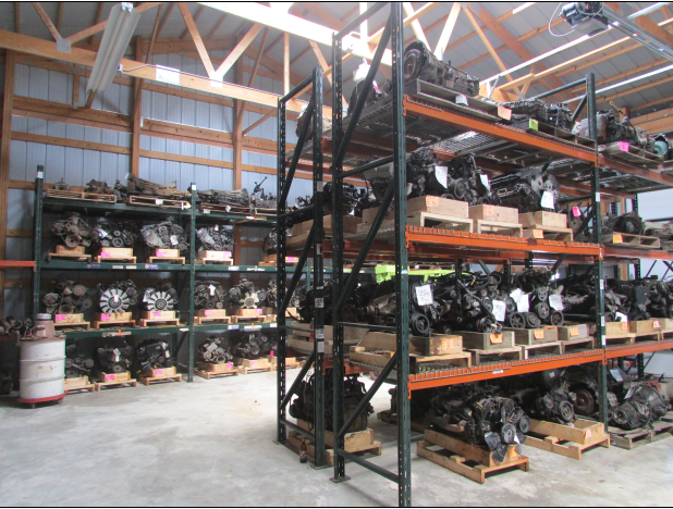 Hubers Auto Parts - engines inventory 2 - Faribault, MN