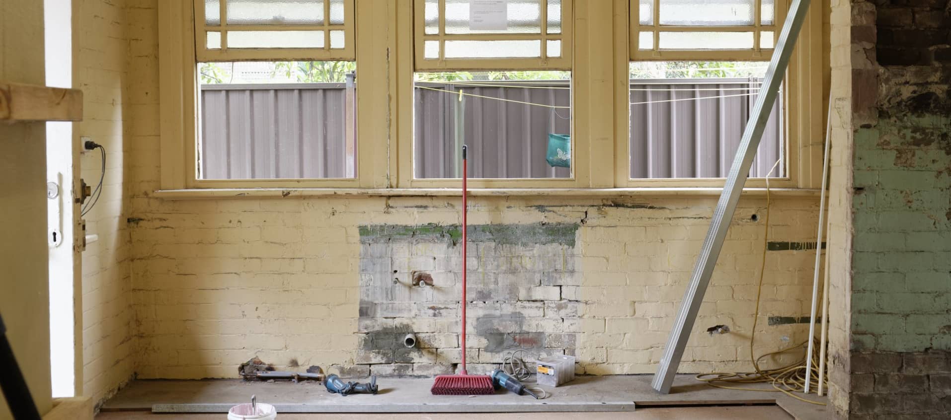 Window to be repaired by siding fort worth pros