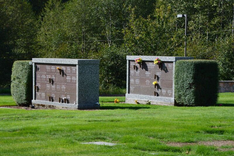 Forest Lawn Cemetery burial section in Bremerton, WA