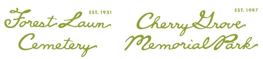 Cemetery grounds at Enumclaw Evergreen Memorial Park in Enumclaw, WA