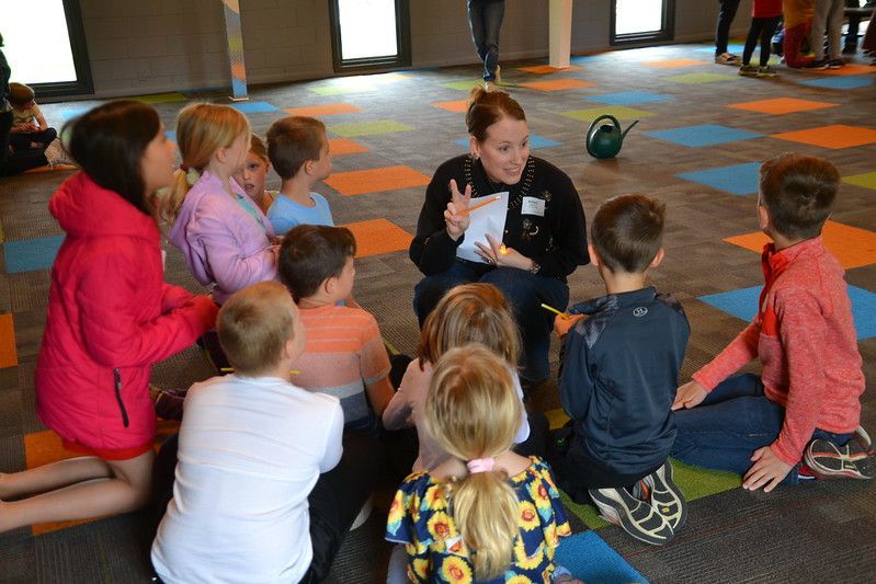 Children’s ministry class at Burr Ridge church on Sunday morning