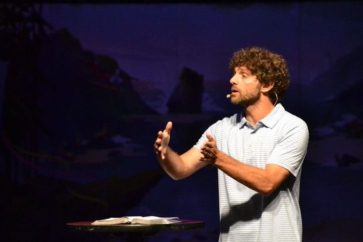 Pastor teaching Bible truth at AVENUE, a Christian church near me