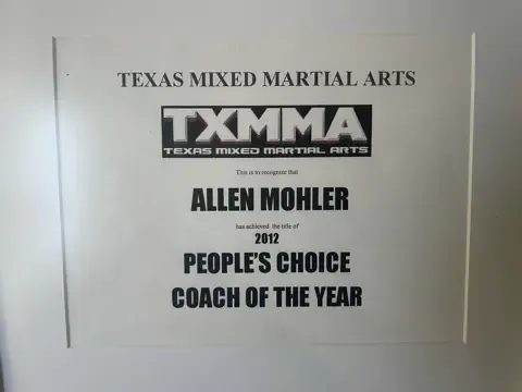 Texas mixed martial arts allen mohler people 's choice coach of the year