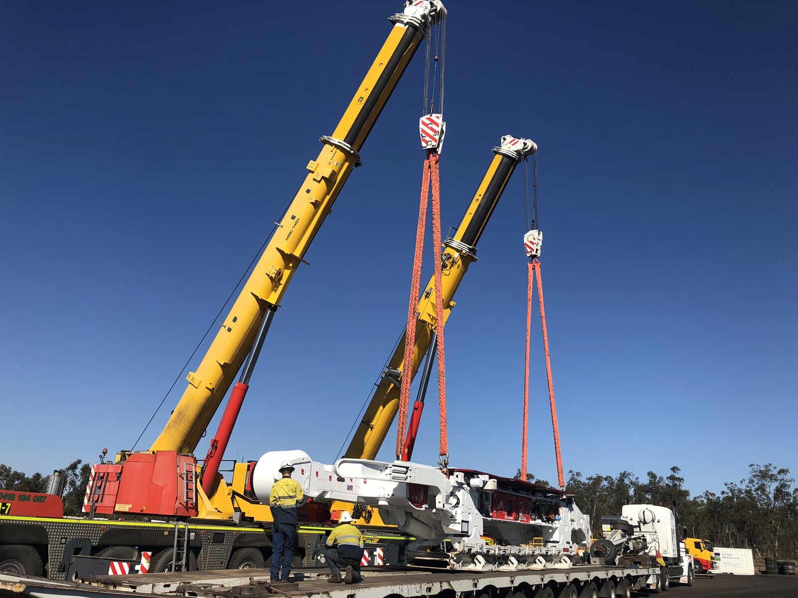 Machinery Transport — Crane Hire & Transport in Moranbah, QLD