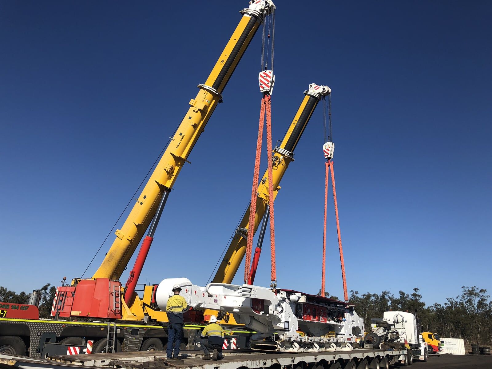 Fleet Machinery — Crane Hire & Transport in Moranbah, QLD