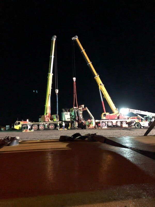 Two Crane Trucks — Crane Hire & Transport in Moranbah, QLD