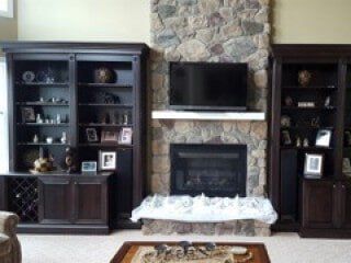 Custom Family Room Cabinetry - Perkasie, PA - Gerald L Scott Custom Cabinetry