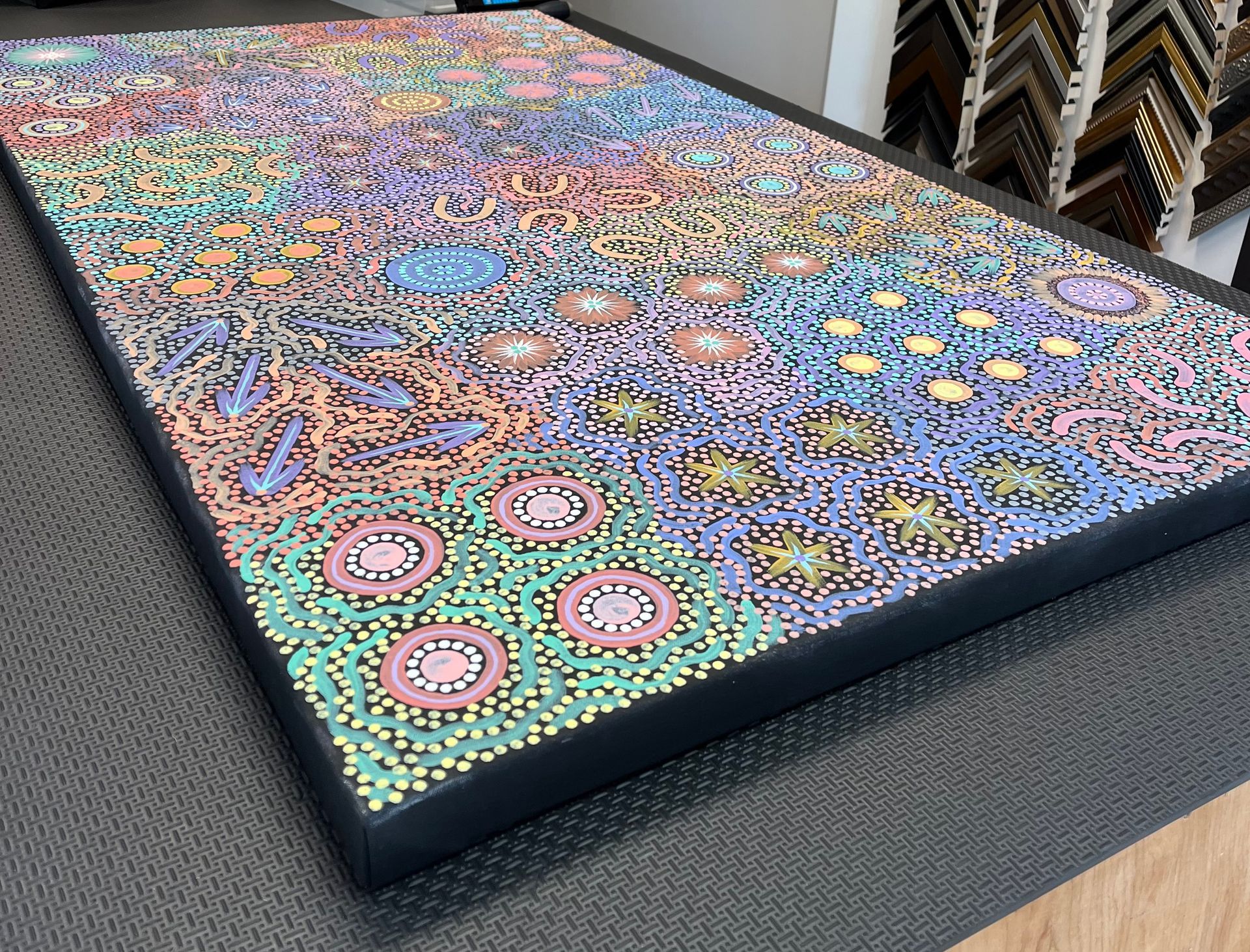 Stretched Canvas Painting