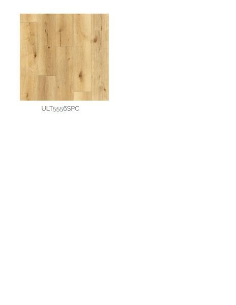 Light wood-grain flooring sample, beige and tan tones.