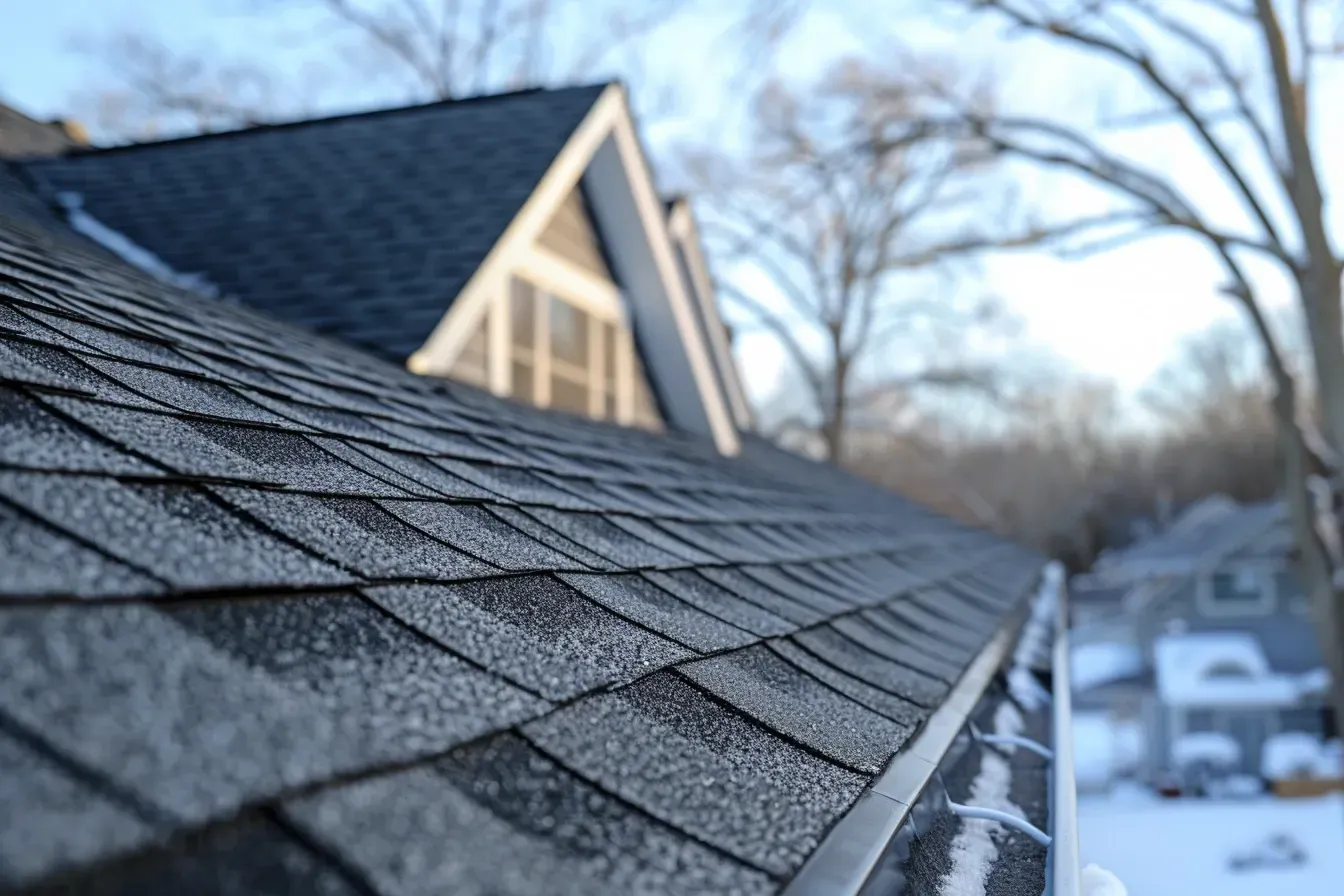 Complete gutter and soffit tune-up with roof maintenance in Madison WI.