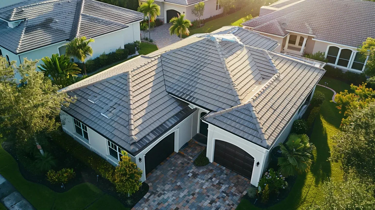 Concrete Tile Roofing in Madison WI offering fire-resistant and impact-resistant protection.