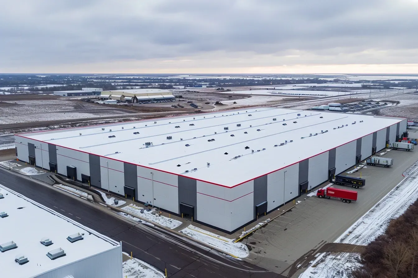 Seam repair and Commercial Flat Roof Repair Madison WI with advanced heat welding techniques.