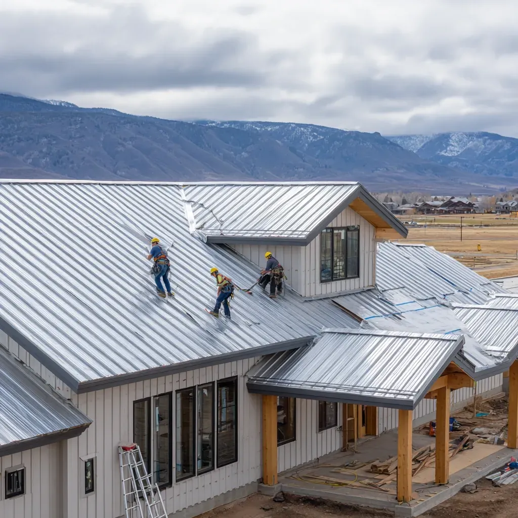 Metal Roofing in Madison WI designed to withstand Wisconsin’s harsh winter conditions.