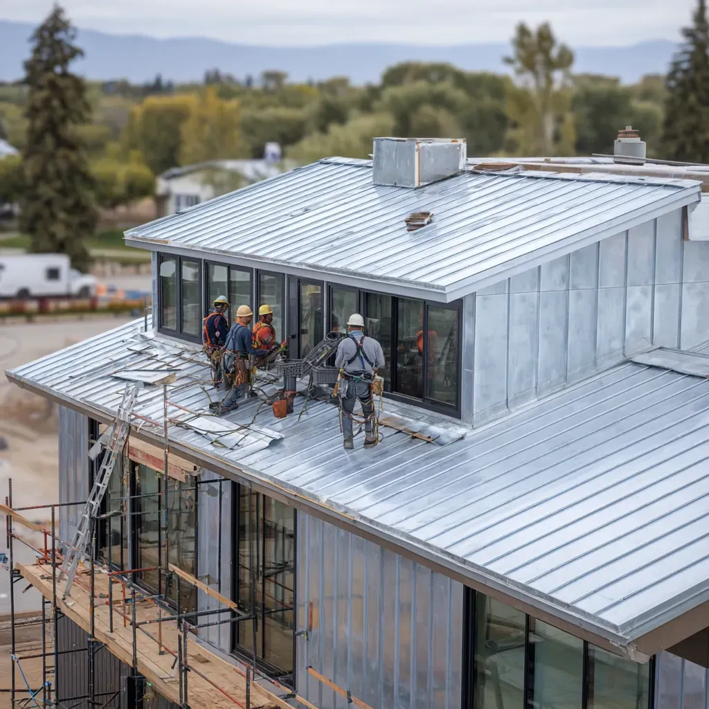 Metal Roofing in Madison WI from top brands like ABC Supply, EDCO, and Metal Sales.