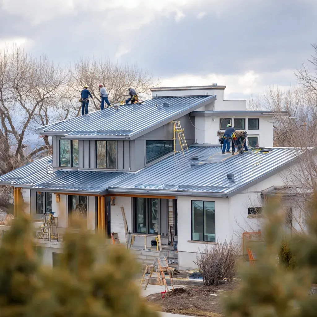 Metal Roofing in Madison WI installed by certified residential and commercial roofing contractors.