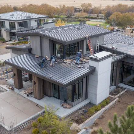 Roofers Madison WI project featuring custom gutters, infrared leak detection, and fiberglass insulation. Delivered by licensed and BBB-accredited professionals.