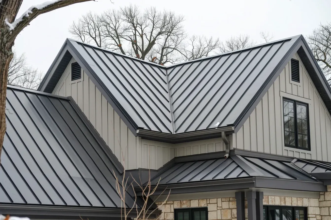 Metal Roofing in Madison WI available in ribbed panels, corrugated metal, and snap-lock styles.