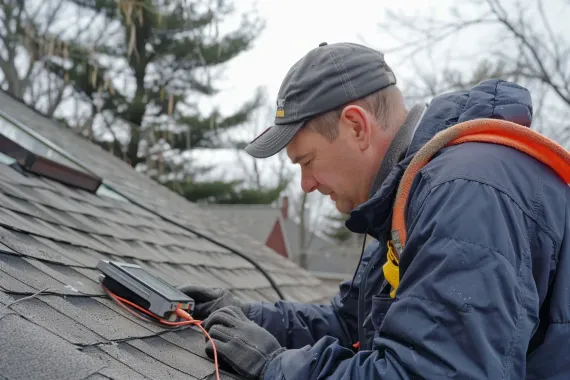 Reliable Residential and Commercial Roof Replacement Madison WI project featuring custom gutters, GAF shingles, and energy-efficient materials. Delivered by licensed and BBB-accredited professionals.