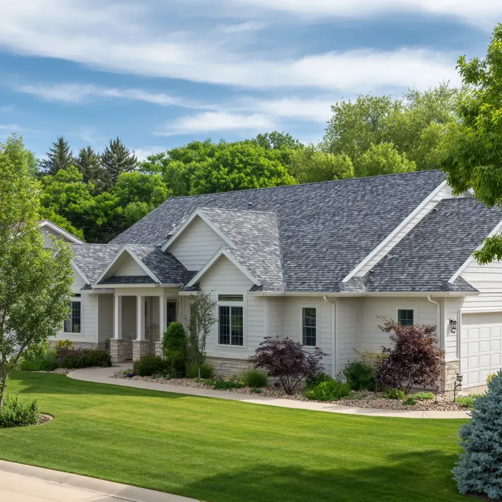 Asphalt Shingle Roofing in Madison WI ideal for residential roof replacement and curb appeal.