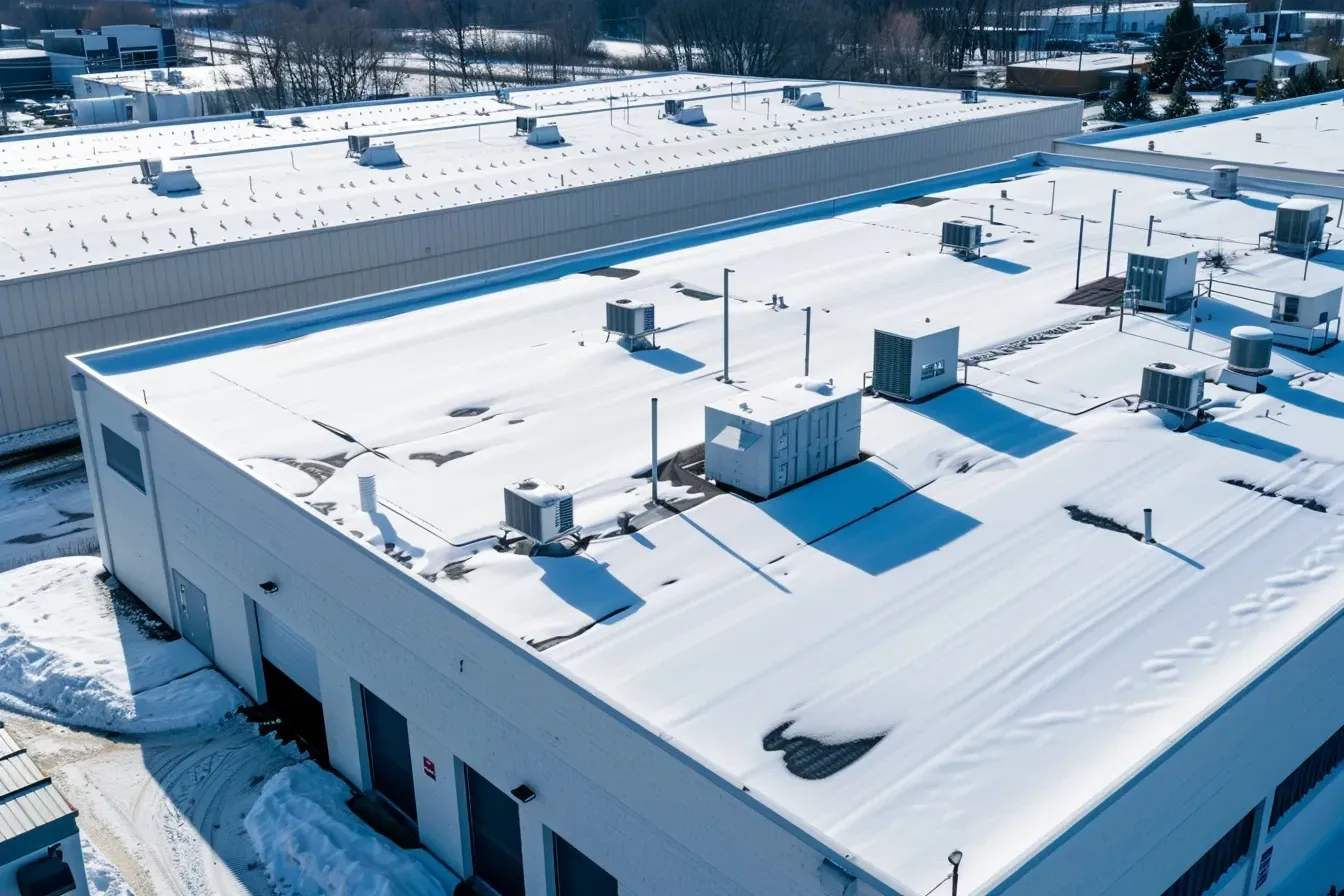 Commercial Roof Inspection and Assessment Madison WI to evaluate TPO membrane integrity and moisture penetration.
