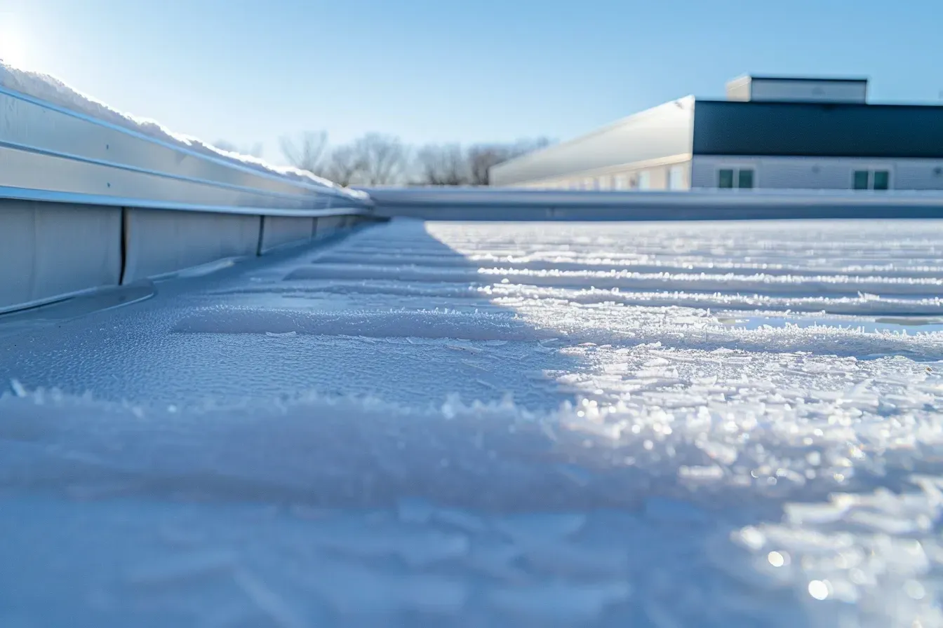 Commercial Roof Inspection and Assessment Madison WI with drone aerial analysis and structural damage detection.