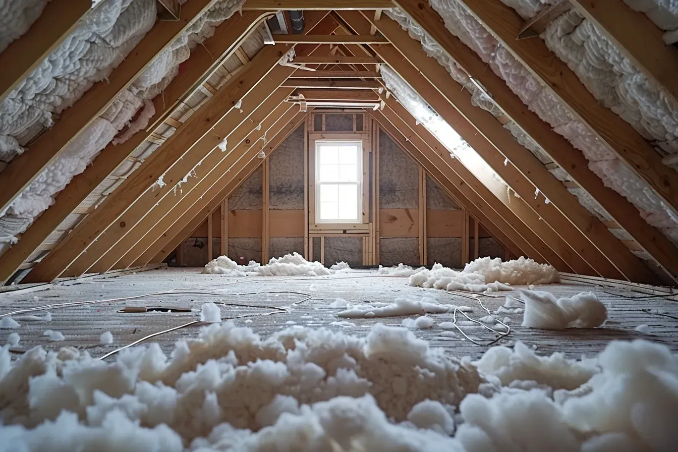 Before-and-after photos of roof repair and inspections in Madison WI.