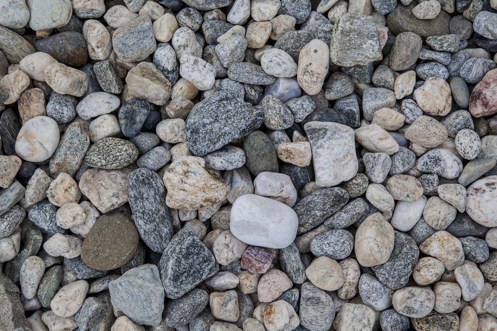 There Are Many Different Types of Rocks in This Pile — Dampier Street Landscape Supplies in Taminda, NSW