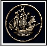 Pirate ship emblem