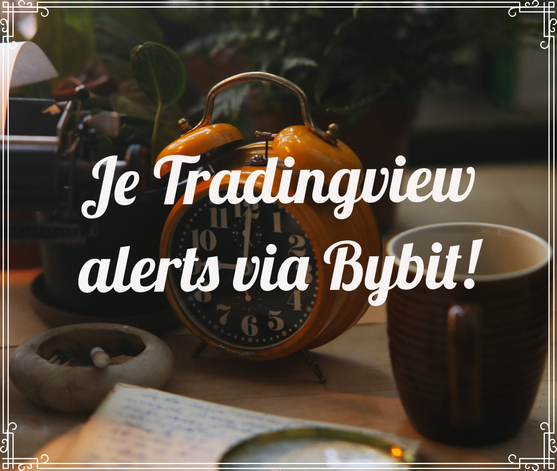 Je TradingView alert via Bybit!