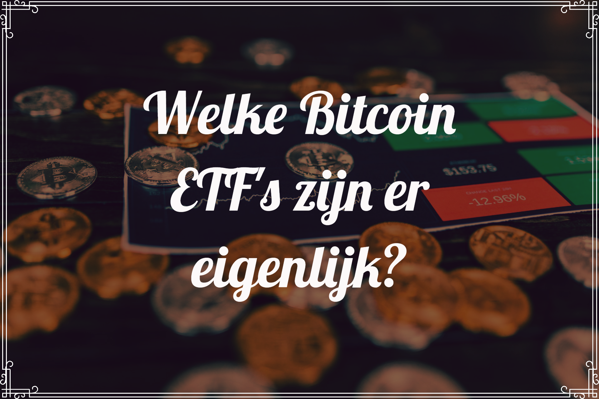 Bitcoin ETF's