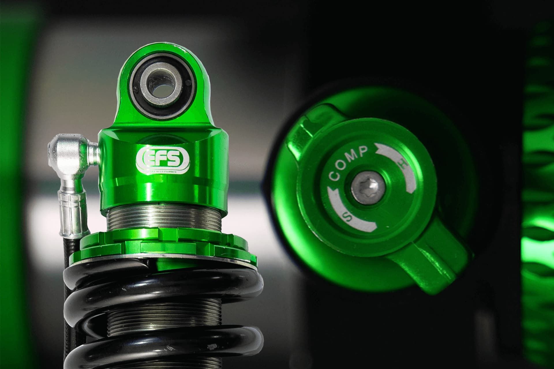 A Green Shock Absorber With the Word Comp on It β 100% Automotive In South Nowra, NSW