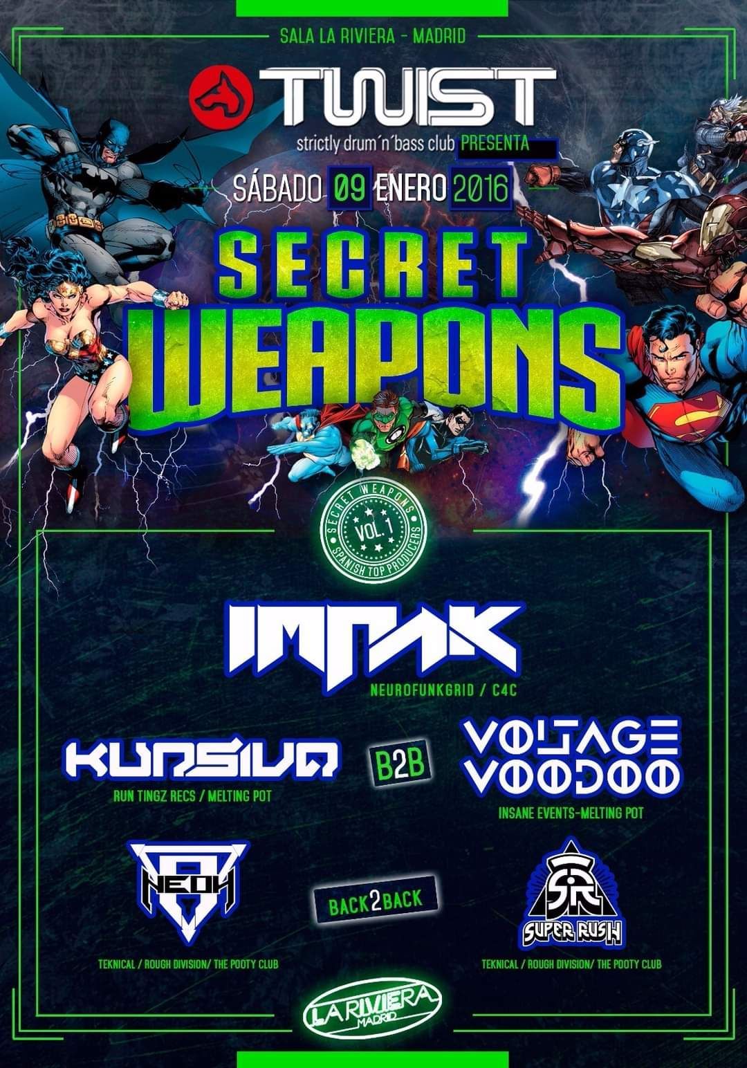 DRUM AND BASS MADRID