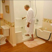 Senior Man in Bathroom — Minneapolis, MN — Independent Living Solutions