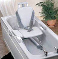 Bathtub with Chair — Minneapolis, MN — Independent Living Solutions