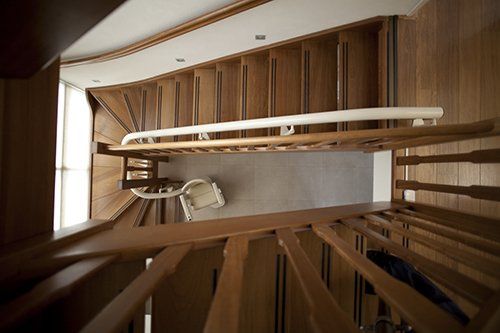 Stair Lift on Top View — Minneapolis, MN — Independent Living Solutions