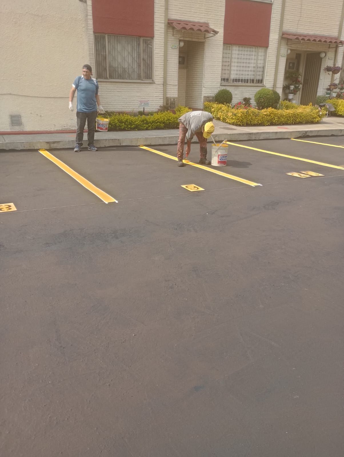 Electrical Install at Open space