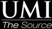The logo for umi the source is white on a black background.