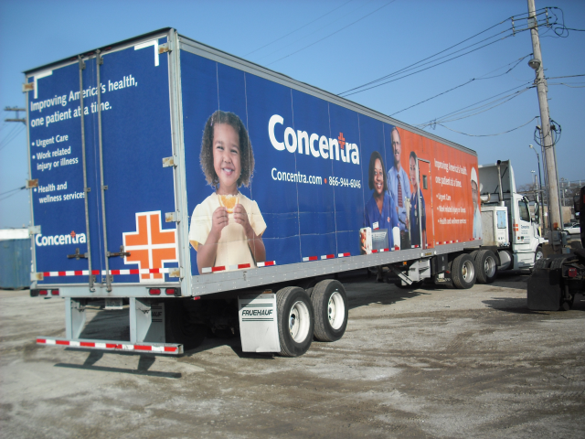 Transport Truck and Trailer