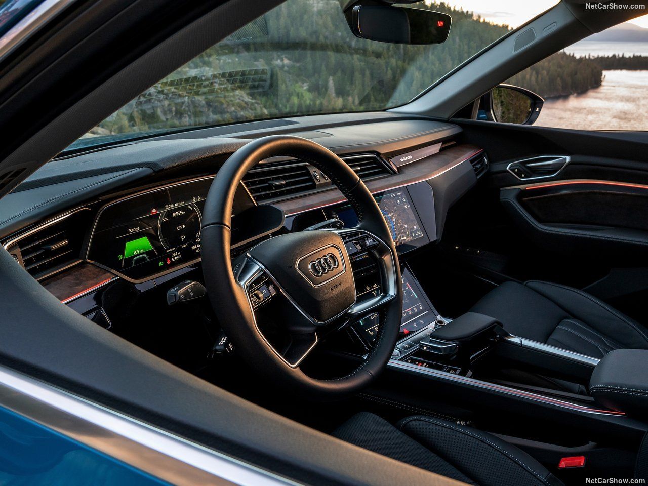 Audi e-tron lease stuurwiel