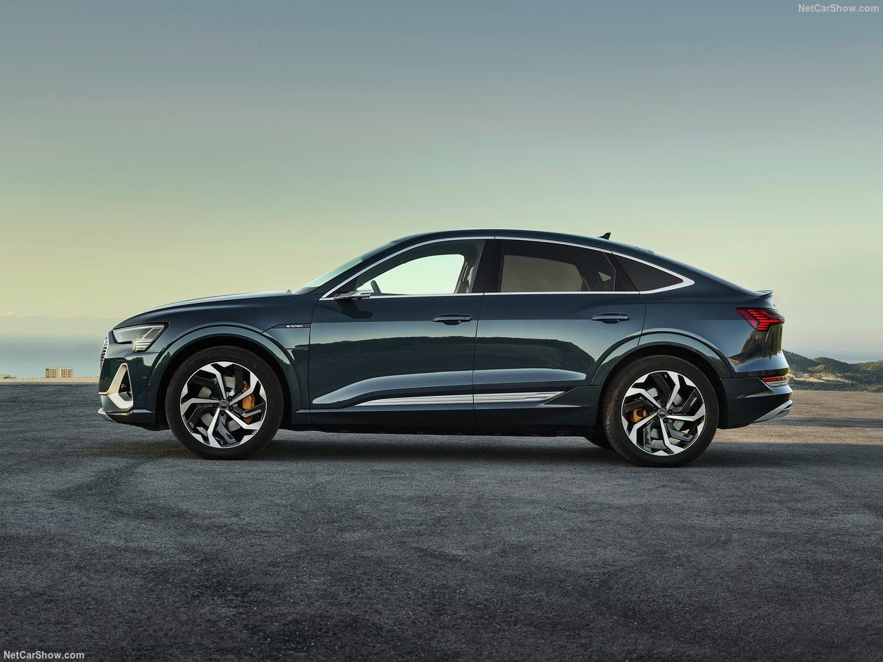 Audi e-tron Sportback lease zijkant