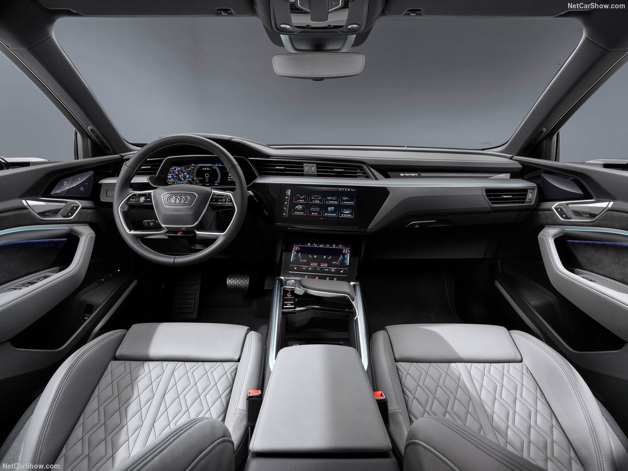 Audi e-tron Sportback lease interieur