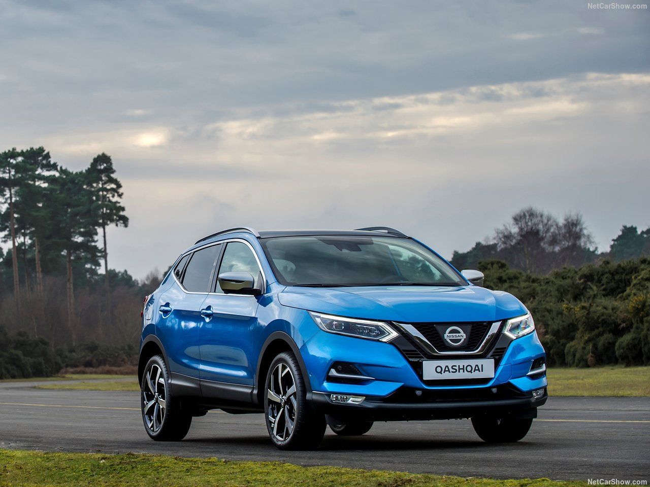 Nissan Qashqai Voorkant schuin