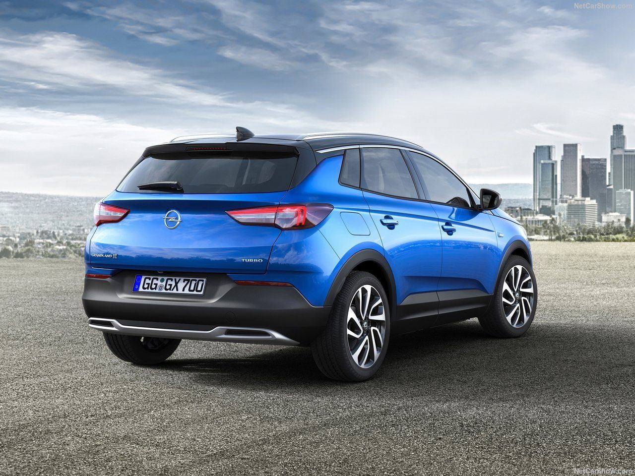 Opel Grandland X achterkant