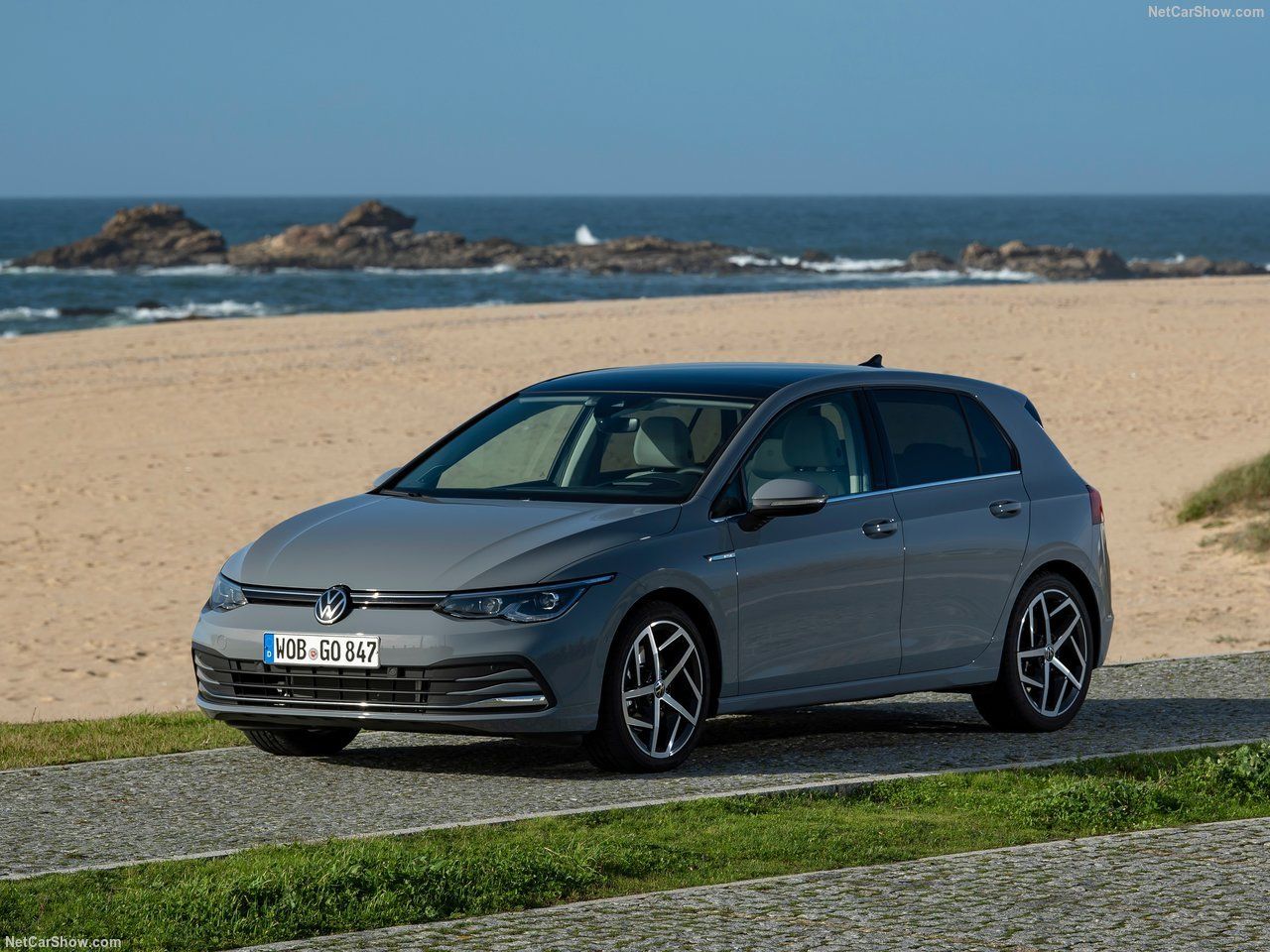 Volkswagen Golf 8 lease voorkant schuin