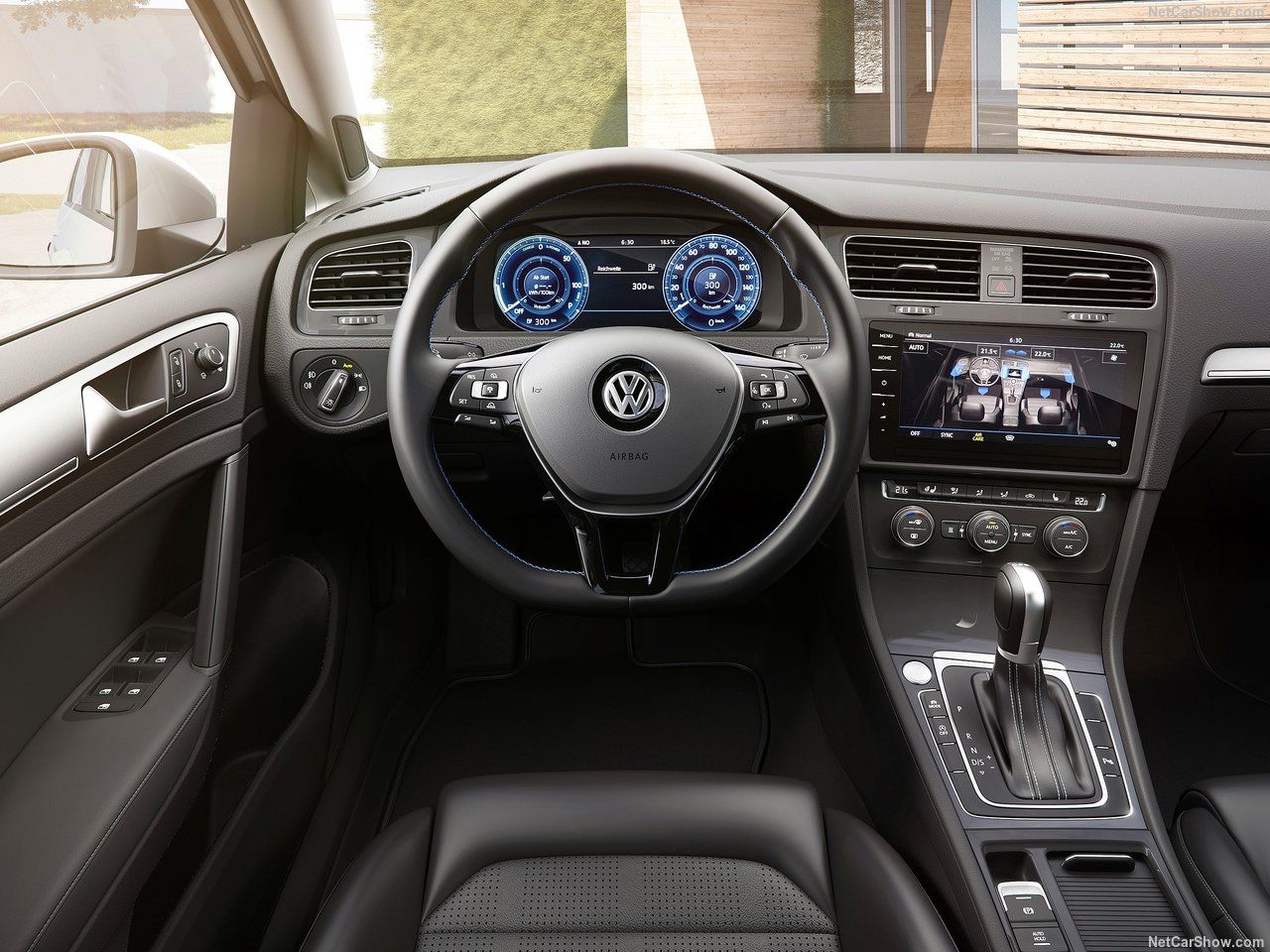 Volkswagen E-Golf interieur