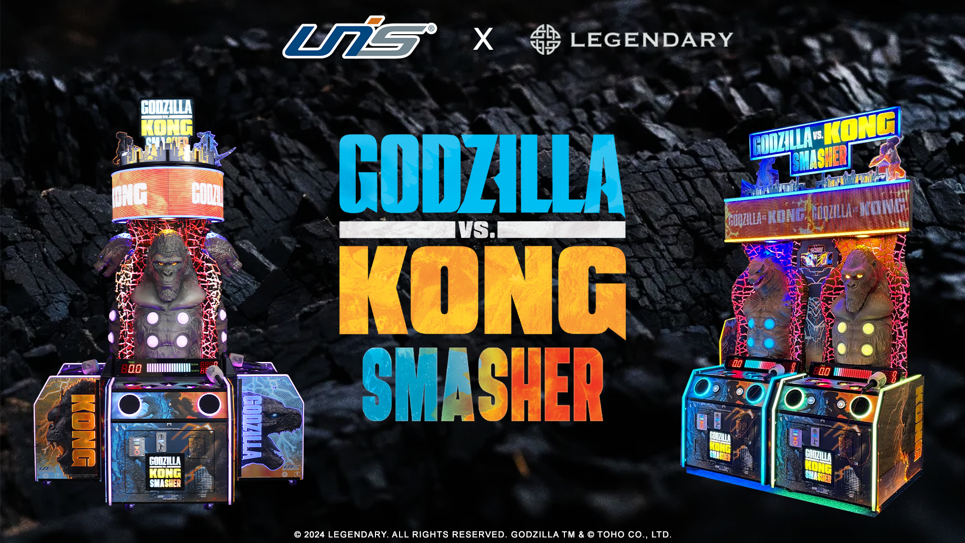 A video game called godzilla kong smasher is being released.