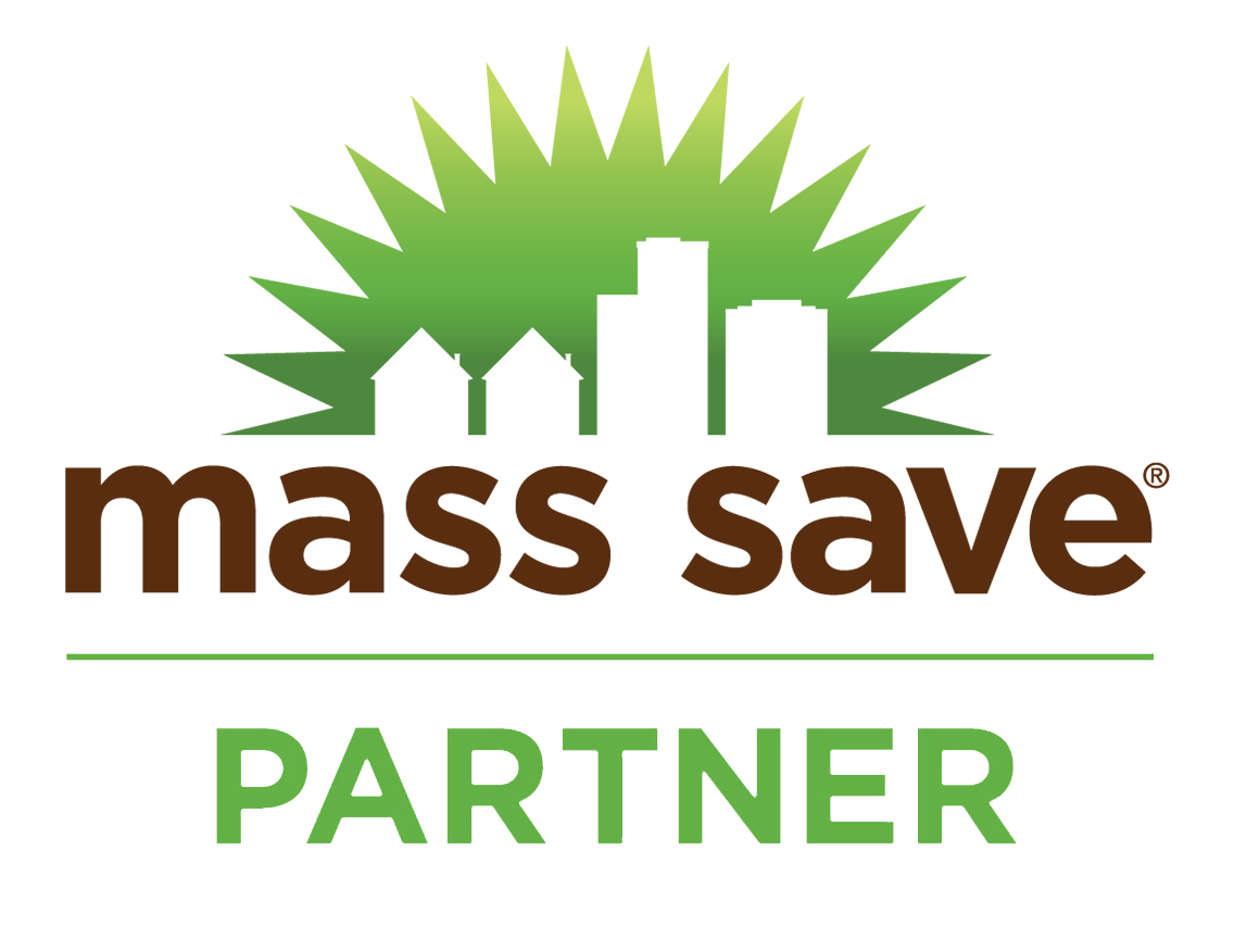 A mass save partner logo with a green sun in the middle