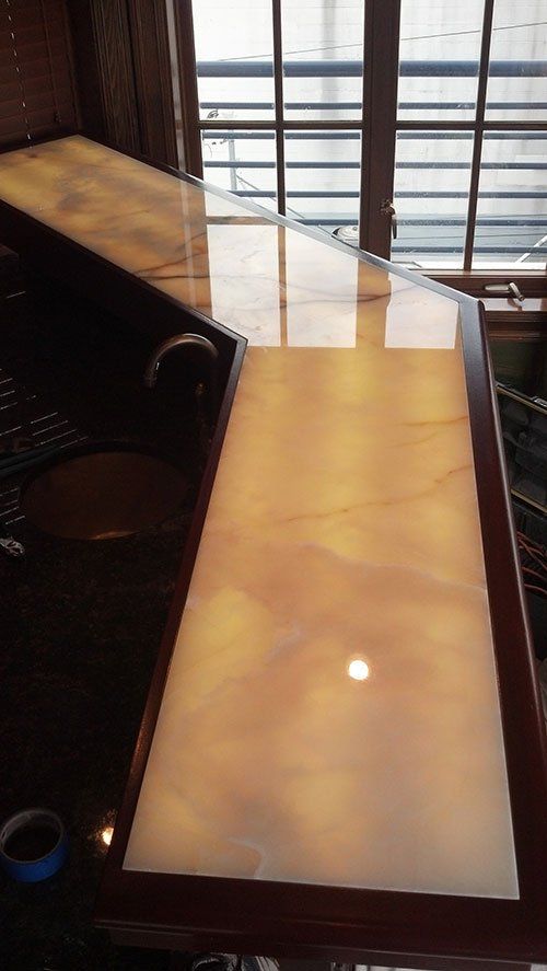 Countertops — Curved Countertop In Seattle, WA